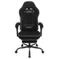 Swivel Gamer Chair Gaming Chair Ergonomic Office Computer Chair with Lumbar Cushion Pillow Footrest - Buy Cheaply Furniture