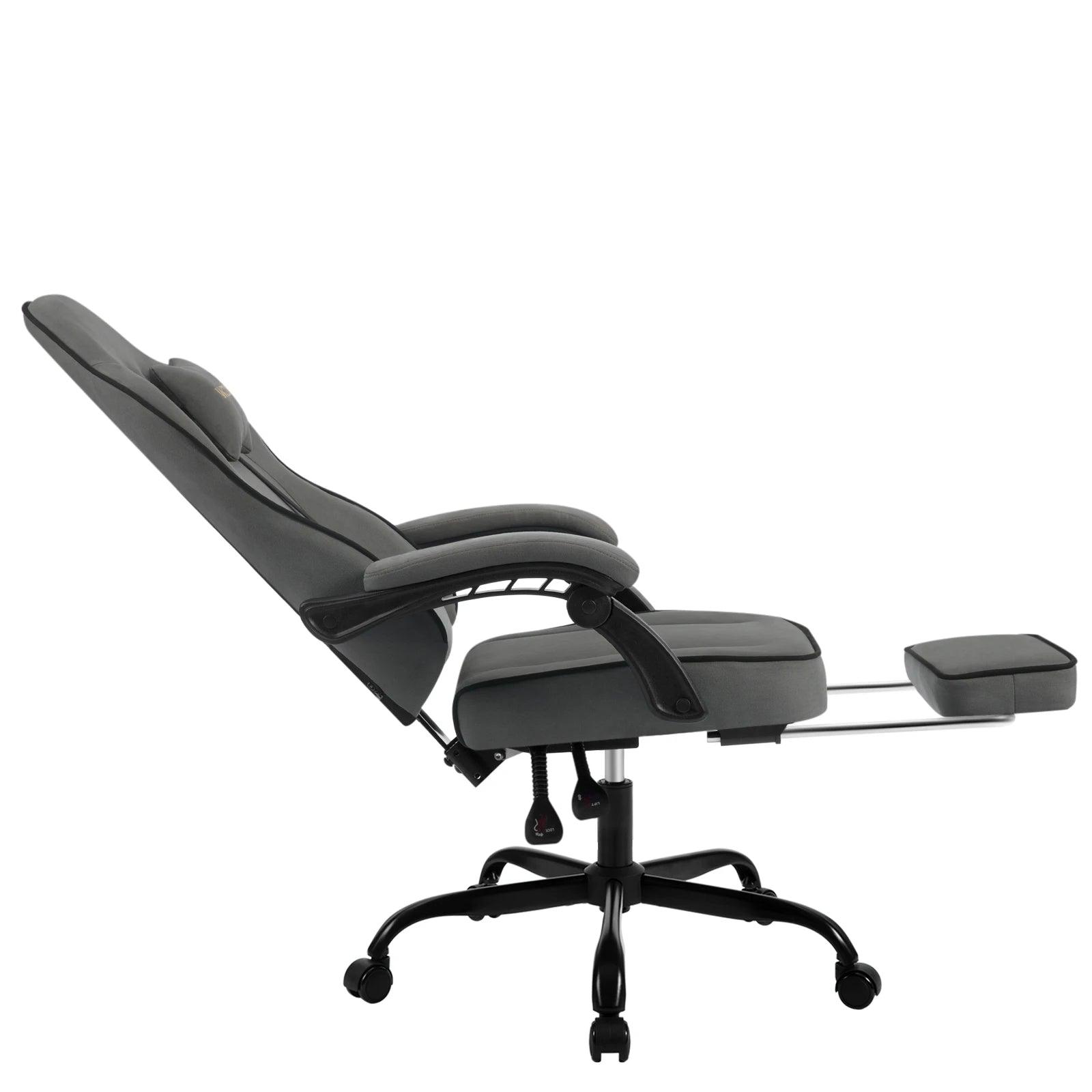 Swivel Gamer Chair Gaming Chair Ergonomic Office Computer Chair with Lumbar Cushion Pillow Footrest - Buy Cheaply Furniture