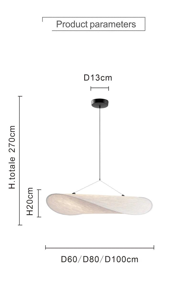 Nordic LED Chandeliers Home Indoor Hanging Pendant Lights Living Room Restaurant Decor Vertigo Suspension Tense Art Pendant Lamp - Buy Cheaply Furniture