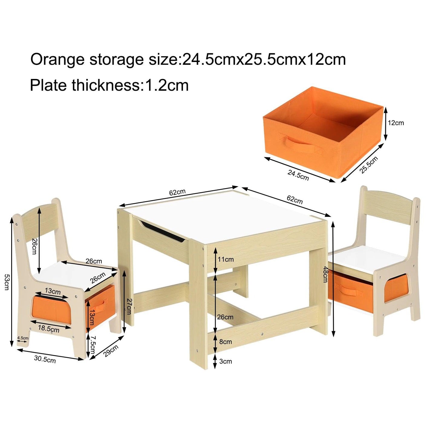 1PC Wooden Table with 2 Chairs Kids Children's Desk Stools Set for Preschoolers Boys Girls Activity Play Table Chairs - Buy Cheaply Furniture