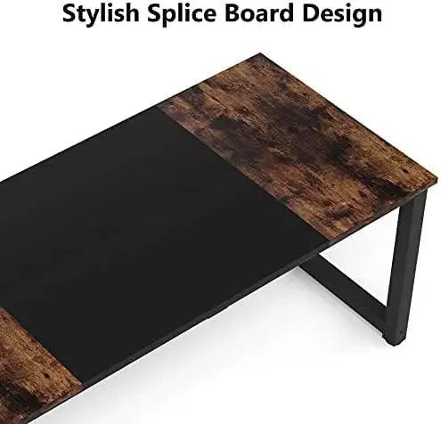 Tribesigns Modern Computer Desk Large Office Desk Computer Table Study Writing Desk Workstation for Home Office - Buy Cheaply Furniture