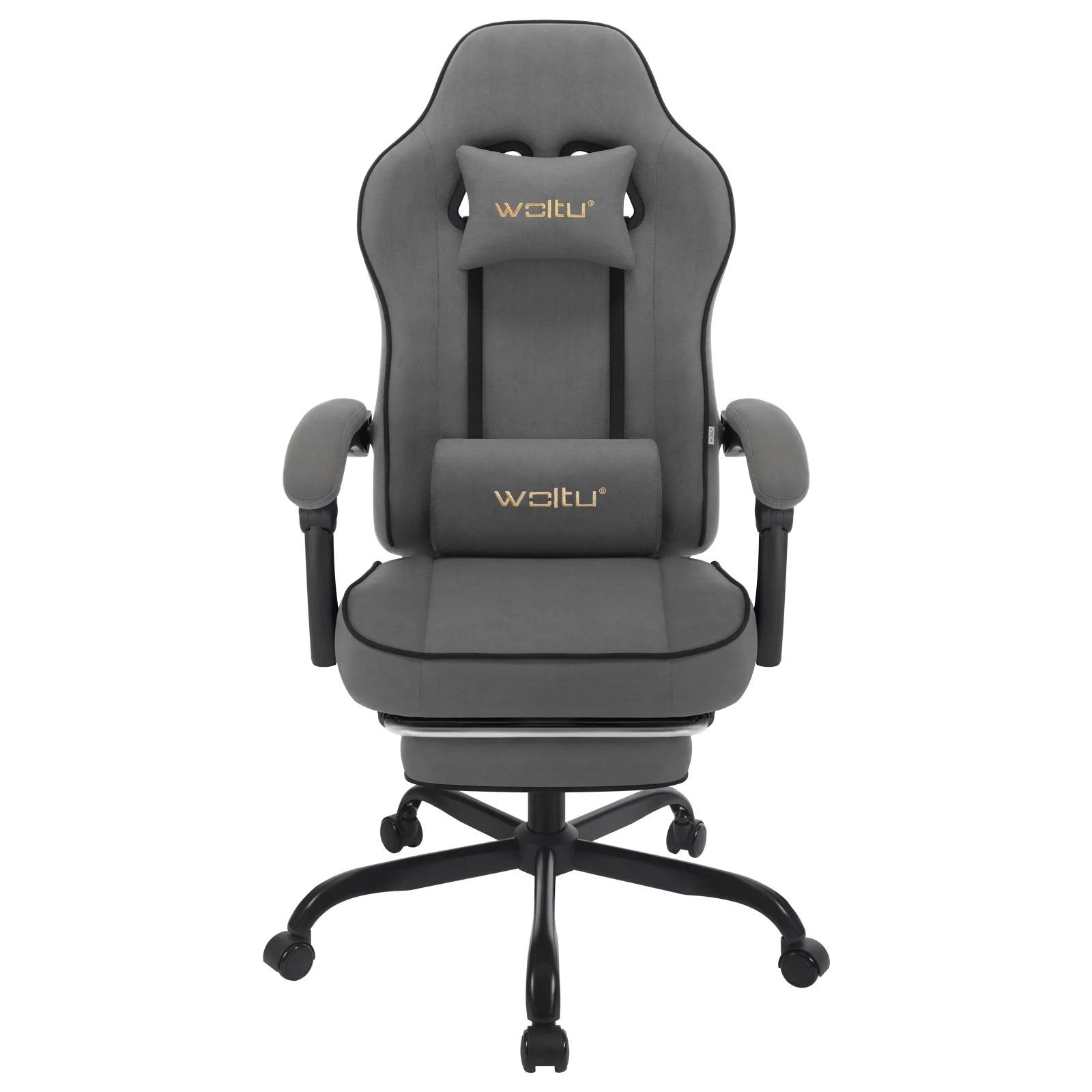 Swivel Gamer Chair Gaming Chair Ergonomic Office Computer Chair with Lumbar Cushion Pillow Footrest - Buy Cheaply Furniture