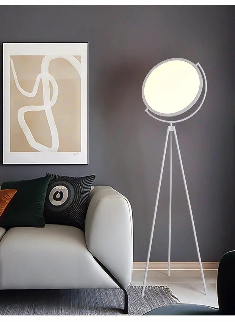 Nordic Designer Minimalist LED Floor Lamp Living Room Study Bedroom Bedside Reading Atmosphere Light Home Art Decorate Lighting - Buy Cheaply Furniture