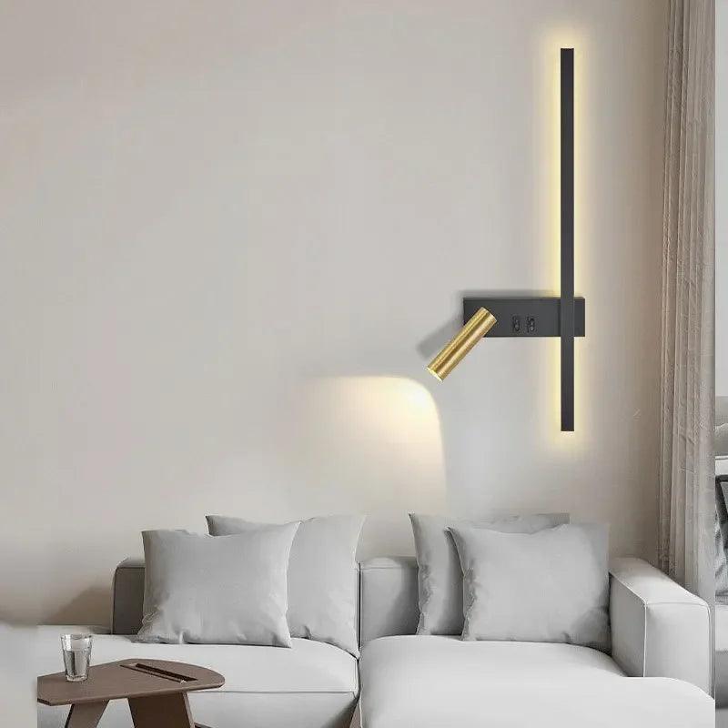 Modern Adjustable LED Wall Sconce For Bedroom Bedside Living Sofa Background Wall Lamp Luster Lighting Fixture Home Decoratioan - Buy Cheaply Furniture