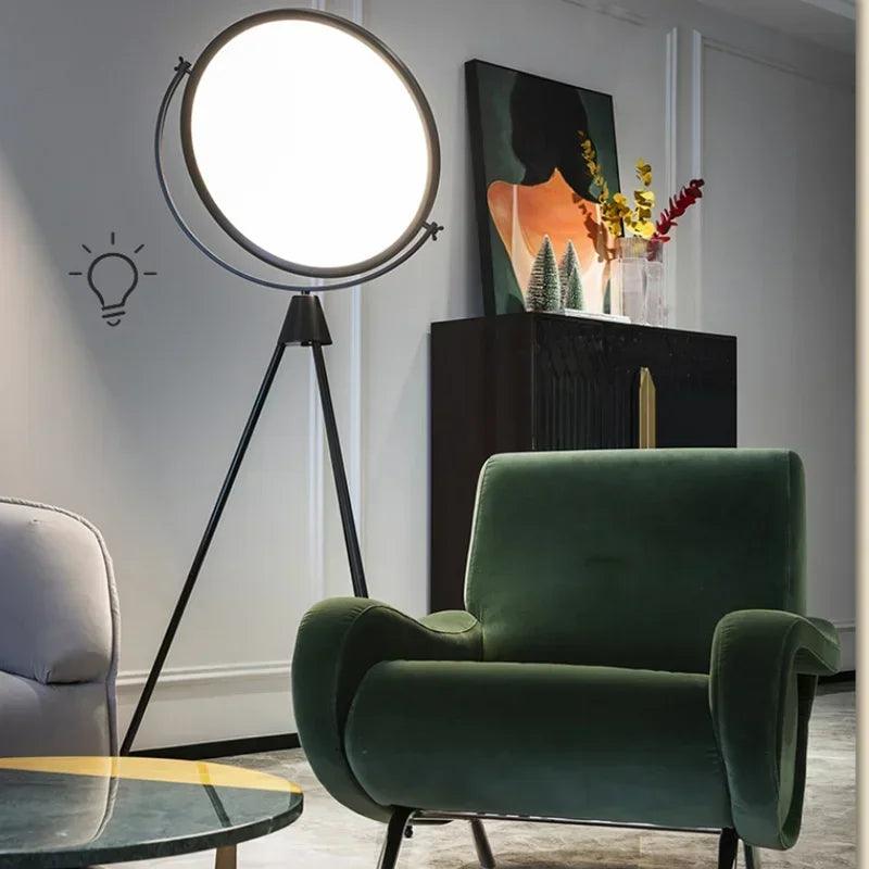 Nordic Designer Minimalist LED Floor Lamp Living Room Study Bedroom Bedside Reading Atmosphere Light Home Art Decorate Lighting - Buy Cheaply Furniture