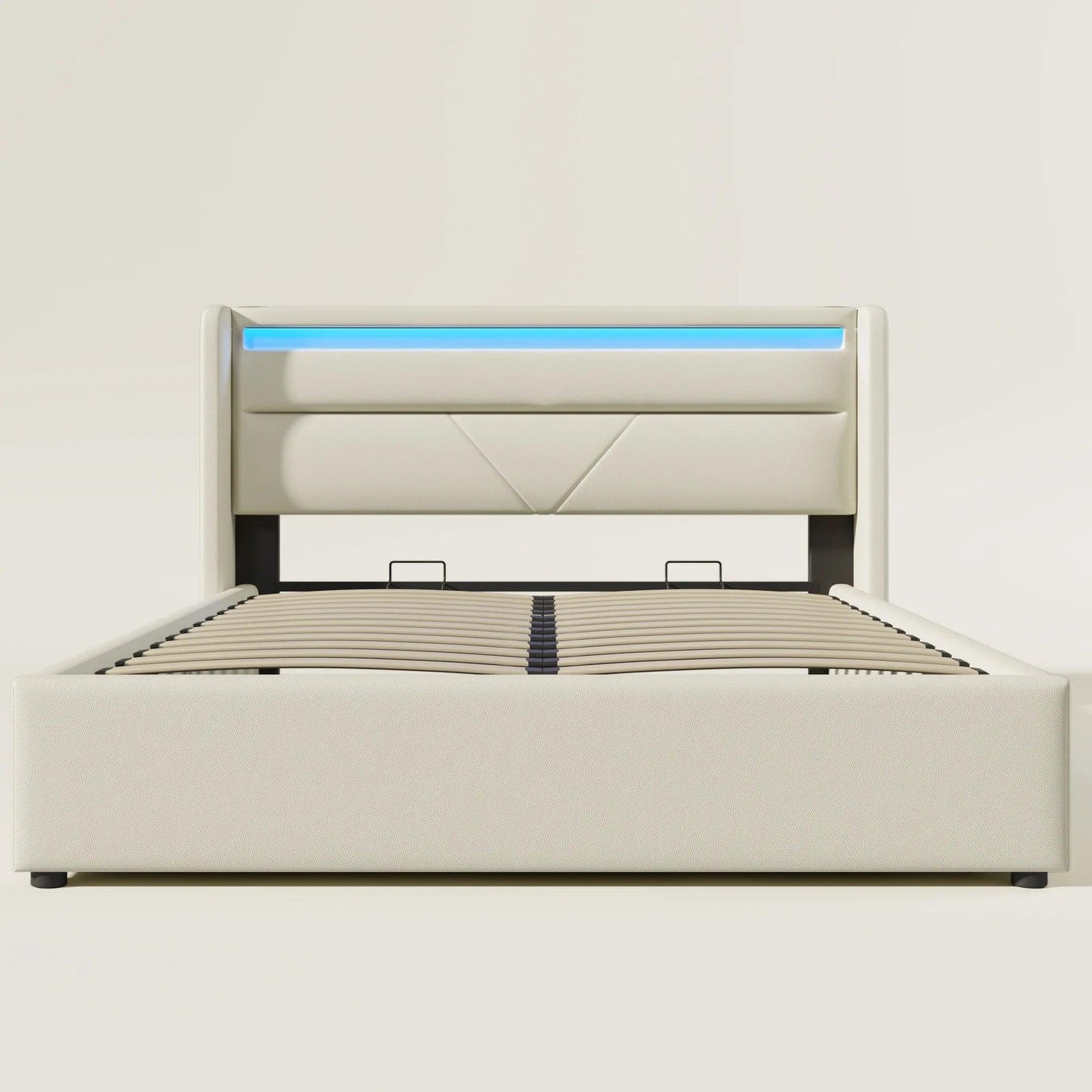 Double Bed With LED Lighting - Buy Cheaply Furniture