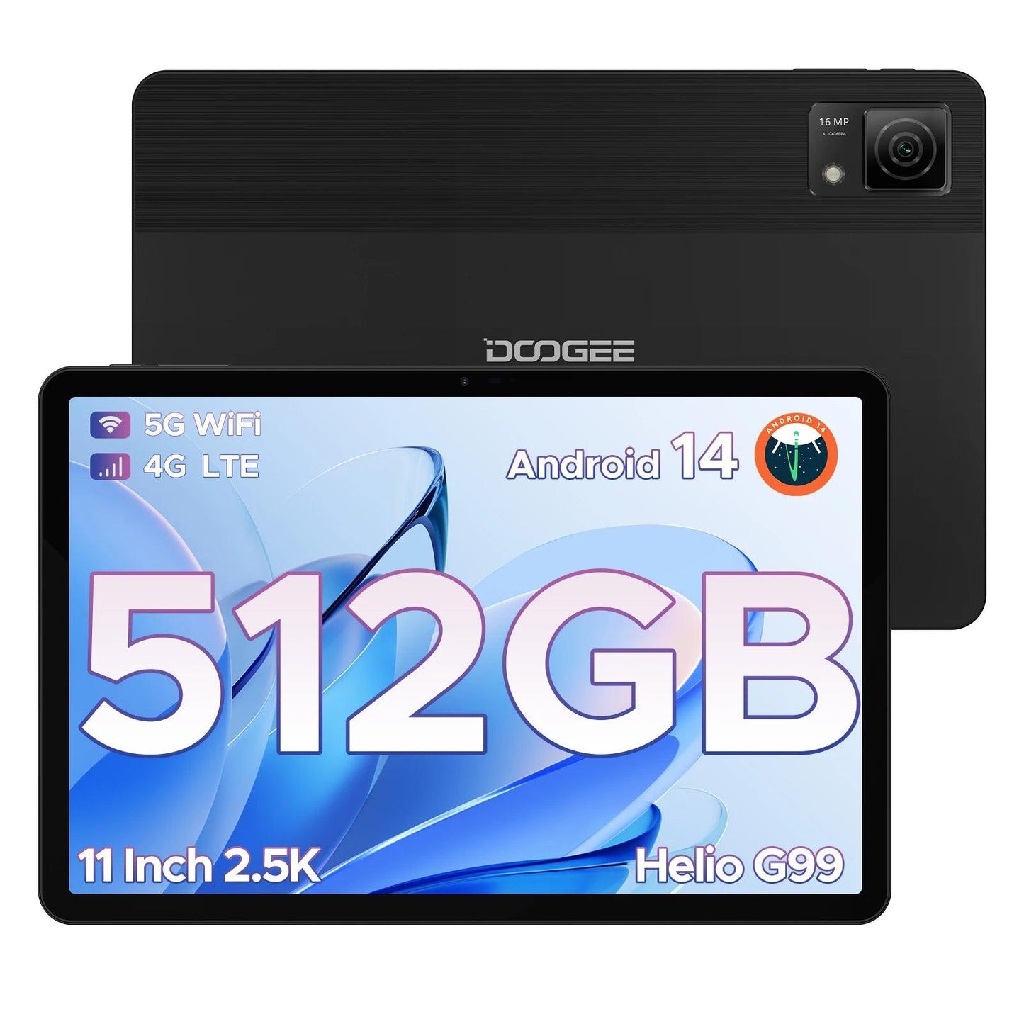 DOOGEE T40 Android Tablet 14 11 ''IPS 2.5K 8GB RAM 512GB ROM Helio G99 8580mAh 18W Charge Face Unlock 7.6mm ultra-thin Tablet - Buy Cheaply Furniture