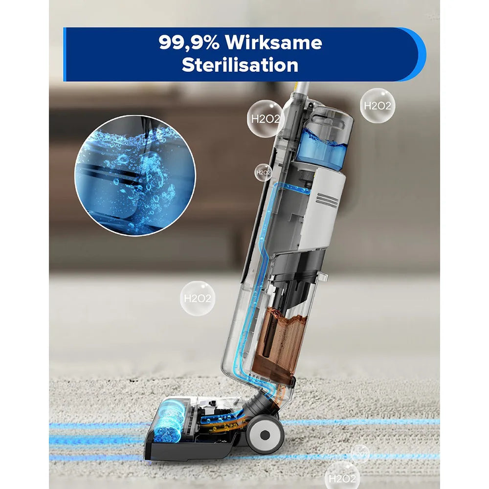 Redkey W12 SE Cordless Wet Dry Vacuum Cleaner Multi-Surface Smart Wireless Vacuum Floor Washer Self-Cleaning Drying for Home - Buy Cheaply Furniture