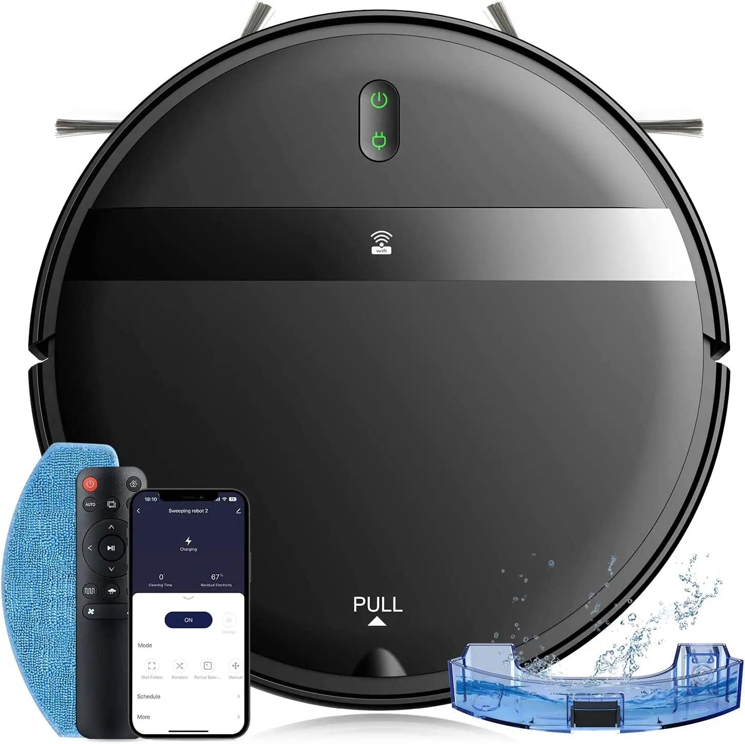 GOOVI G20 Robot Vacuum Cleaner 6000Pa Strong Suction 2500mAh Battery 3in1 Mopping Sweeping Suction Smart Home Support Wifi/alexa - Buy Cheaply Furniture