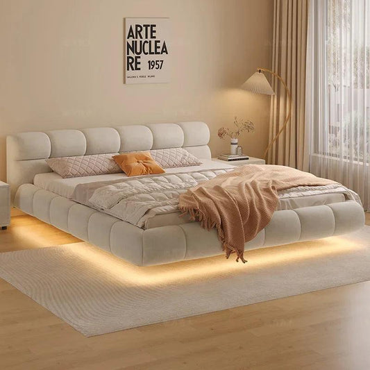 Nordic Bedroom Couple Bed Queen Cheap Modern Luxury Bedroom Bed Wood Lounge Cama Elastica Pula Pula Space Saving Furniture - Buy Cheaply Furniture