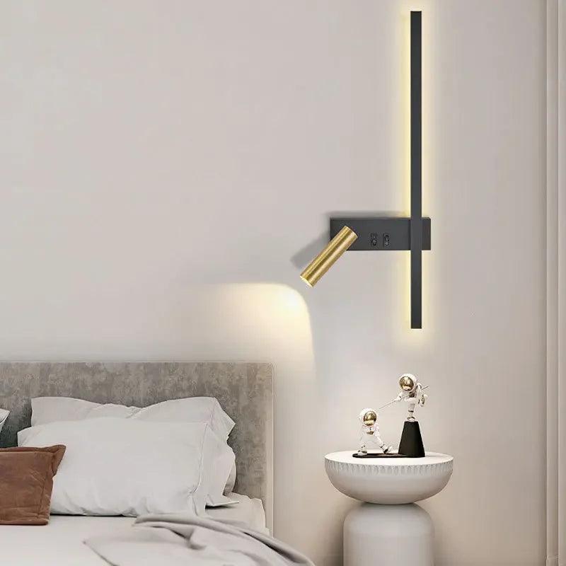 Modern Adjustable LED Wall Sconce For Bedroom Bedside Living Sofa Background Wall Lamp Luster Lighting Fixture Home Decoratioan - Buy Cheaply Furniture