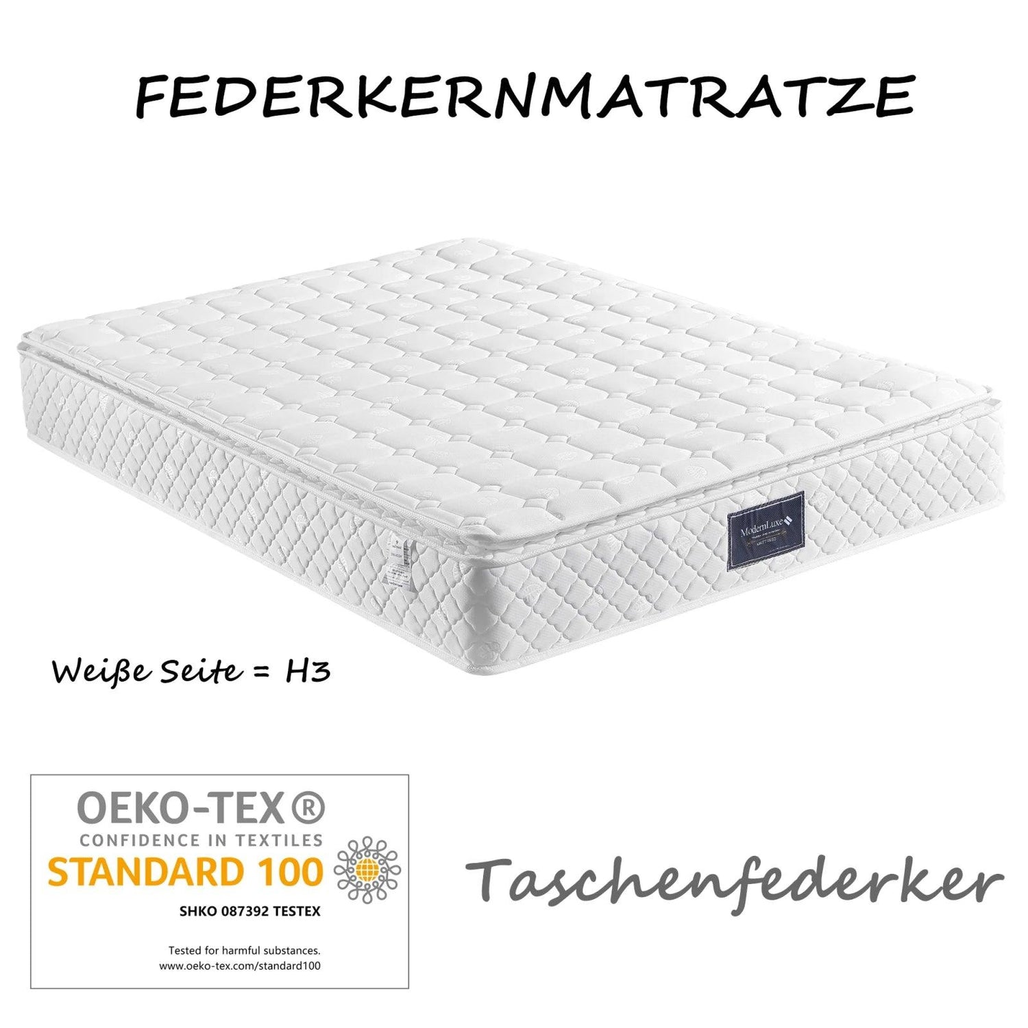 7 zones cold foam mattress hardness H3 mattress with Öko-Tex - Buy Cheaply Furniture