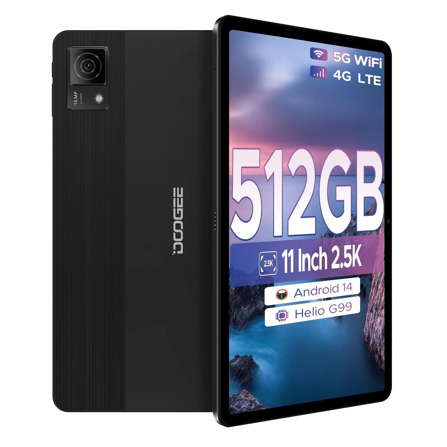 DOOGEE T40 Android Tablet 14 11 ''IPS 2.5K 8GB RAM 512GB ROM Helio G99 8580mAh 18W Charge Face Unlock 7.6mm ultra-thin Tablet - Buy Cheaply Furniture