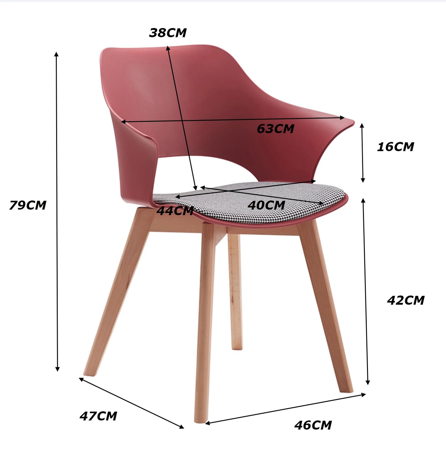 4Pcs Modern Dining Chair Luxury Chairs Inspired Solid Wood Padded Seat with Cushion Retro Style Kitchen Chair for Dining Room - Buy Cheaply Furniture