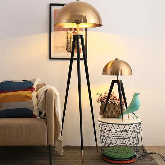 Minimalist Decoration LED E27 Floor Light Gold Luxury Vintage Desk Table Lamps for Bedroom Bedside Living Room - Buy Cheaply Furniture