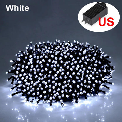 10M-100M Fairy Lights LED String Garland Christmas Light Waterproof Outdoor Indoor For Tree Street Wedding Party 2024 Decoration - Buy Cheaply Furniture