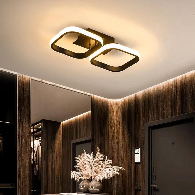 Modern LED Ceiling Lights Chandeliers for Aisle Hallway Bedroom Living Dining Room Indoor Decor Luster Ceiling Lighting Fixtures - Buy Cheaply Furniture