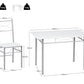 WOLTU Dining Table with 4 Chairs Dining Set for 4 Seat Metal Frame Kitchen Table Rectangular Dining Table Dining Room Furniture - Buy Cheaply Furniture