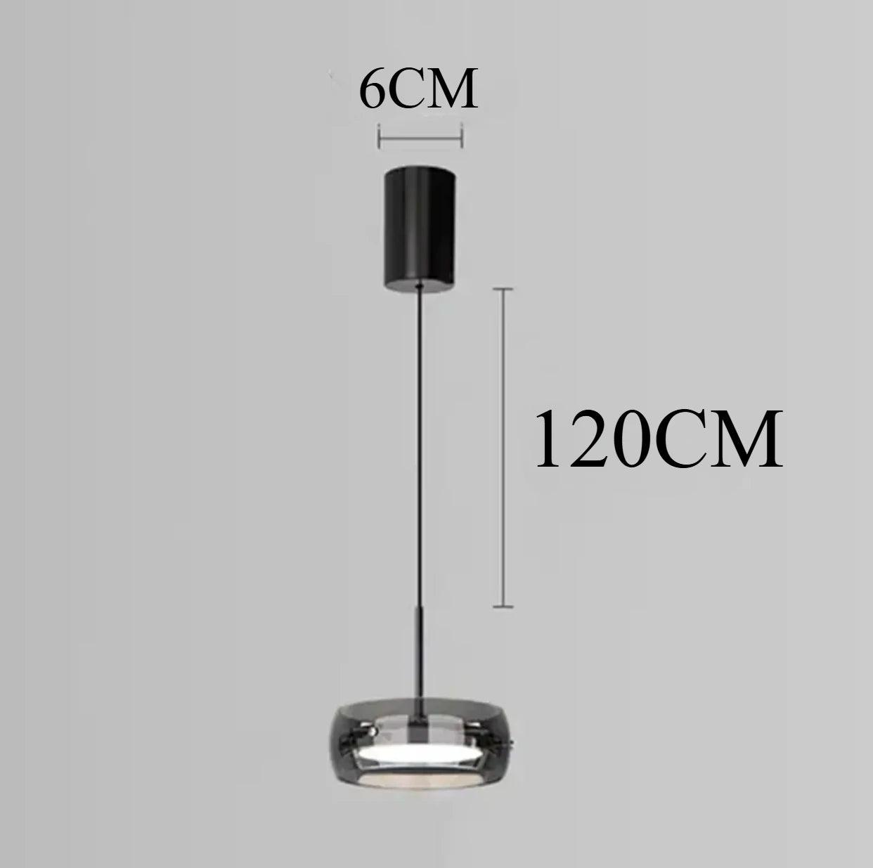 Modern & Minimalist Three-Head Glass Pendant Light for Dining Room Restaurant and Bar led lights lamp chandeliers - Buy Cheaply Furniture