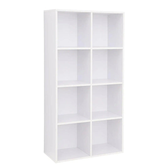 VASAGLE Bookshelf 8 Compartments Bookcase Wood Shelf Freestanding wardrobe - Buy Cheaply Furniture