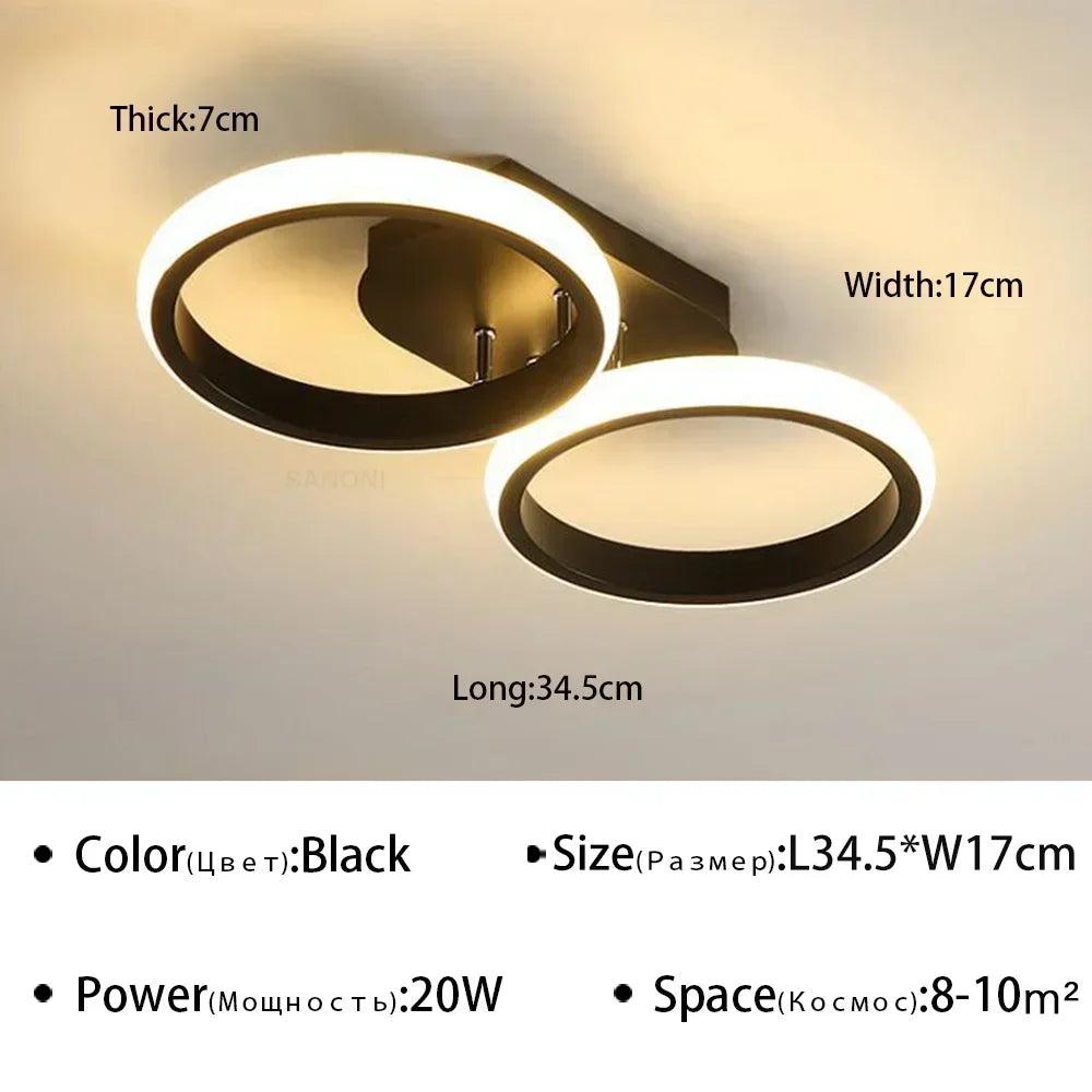 LED Modern Ceiling Lights Chandeliers for Aisle Hallway Bedroom Living Dining Room Indoor Decor Luster Ceiling Lighting Fixtures - Buy Cheaply Furniture