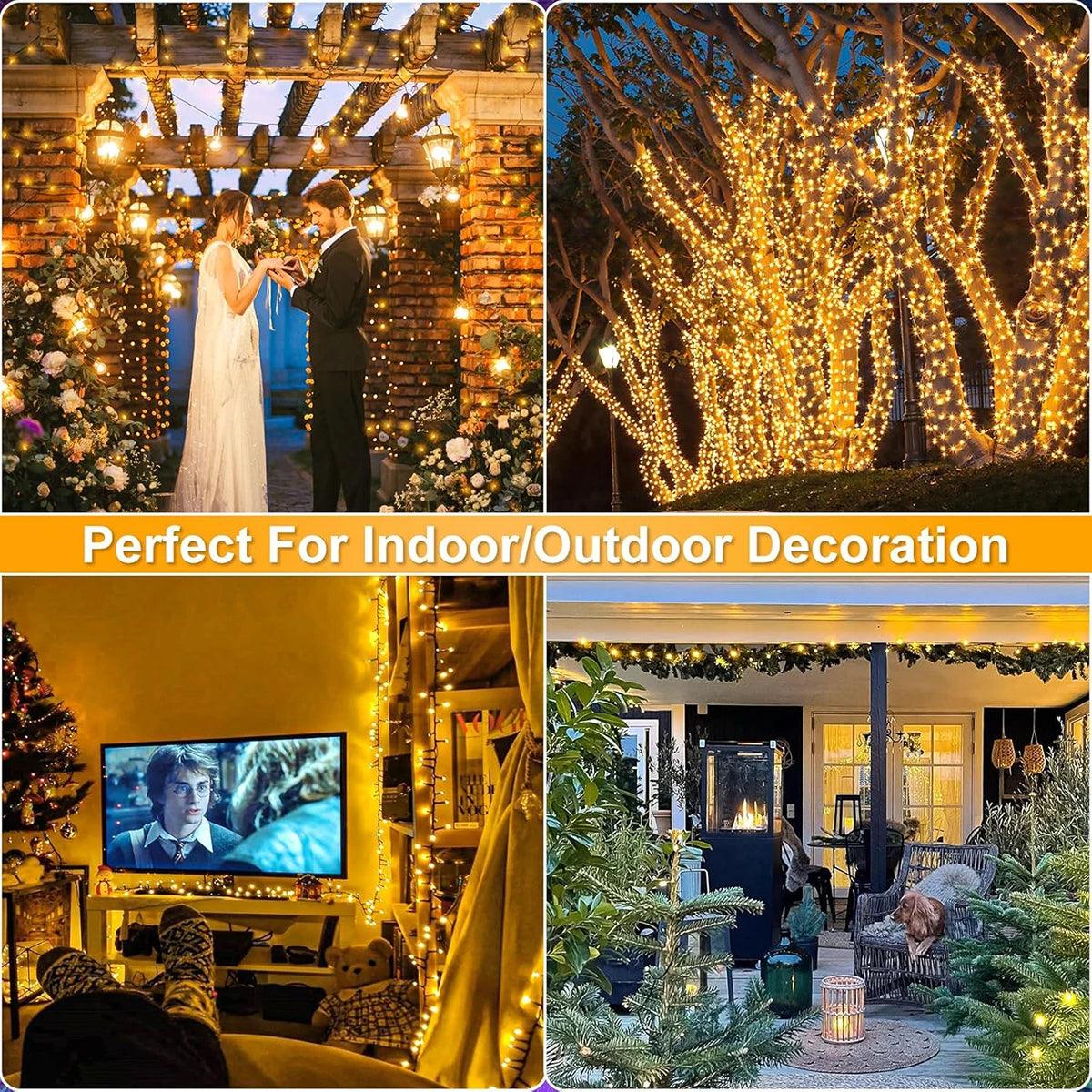 10M-102M 110V/220V Outdoor LED Fairy String Lights Christmas Lights For Garland Wedding Party Holiday Garden Lamp Holiday Decor - Buy Cheaply Furniture