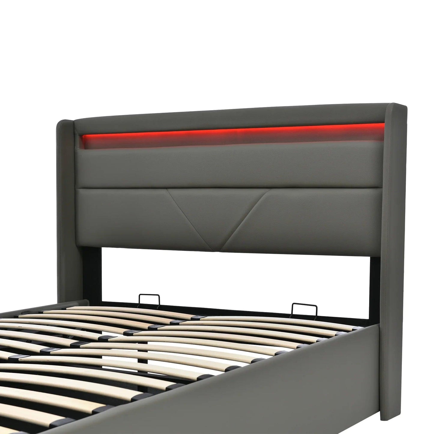 Double Bed With LED Lighting - Buy Cheaply Furniture