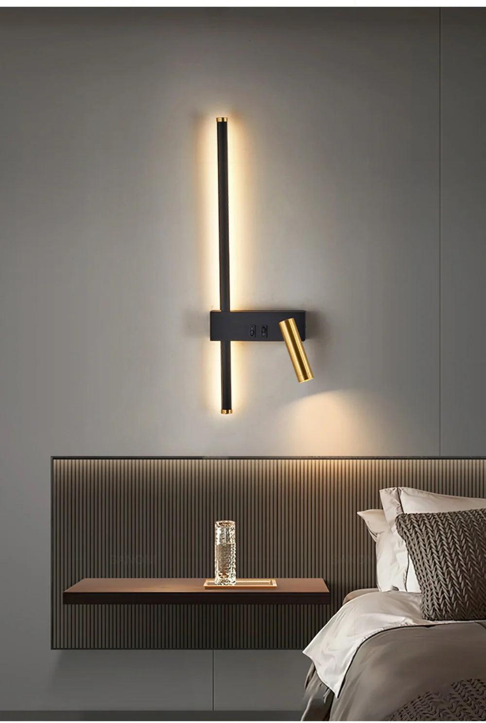 Modern Adjustable LED Wall Sconce For Bedroom Bedside Living Sofa Background Wall Lamp Luster Lighting Fixture Home Decoratioan - Buy Cheaply Furniture