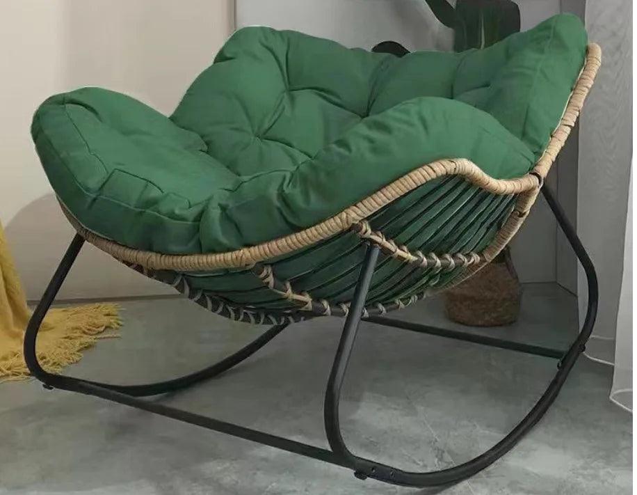 X&D Human Bird Nest Rattan Weaving Rocking Chair Leisure Sofa Home Balcony Single Lazy Sofa Rocking Chair Rattan Chair Can Sleep - Buy Cheaply Furniture