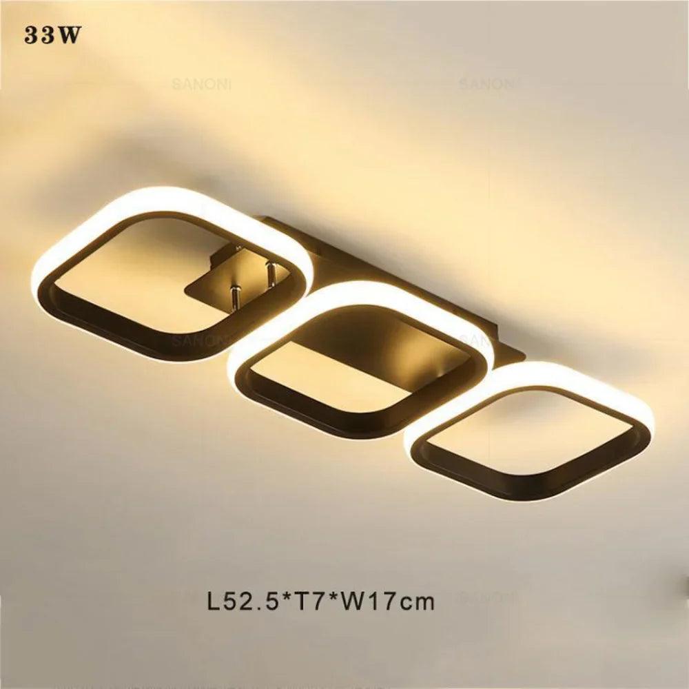 Modern LED Ceiling Lights Chandeliers for Aisle Hallway Bedroom Living Dining Room Indoor Decor Luster Ceiling Lighting Fixtures - Buy Cheaply Furniture