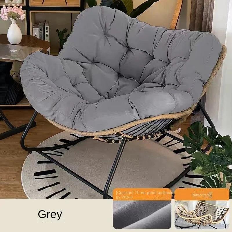 X&D Human Bird Nest Rattan Weaving Rocking Chair Leisure Sofa Home Balcony Single Lazy Sofa Rocking Chair Rattan Chair Can Sleep - Buy Cheaply Furniture