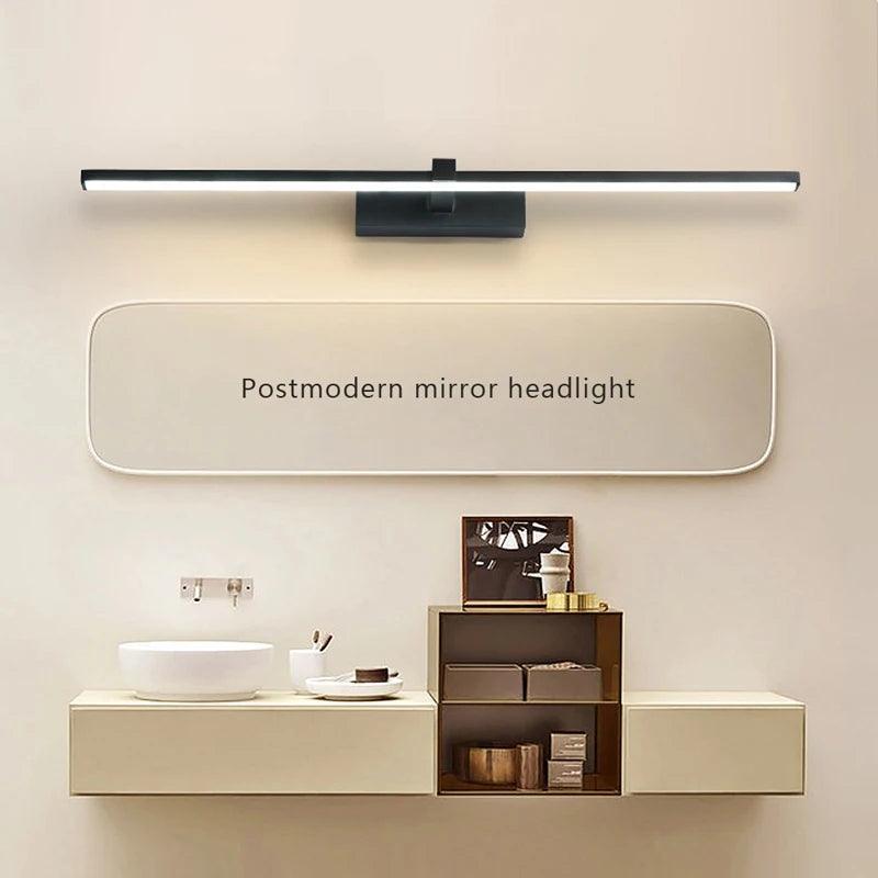 Modern LED Wall Light Bathroom Hardwares Wall Lamp Three Colors Lights Aluminum Led Bathroom Bath Mirror Line Lamp Make Up light - Buy Cheaply Furniture