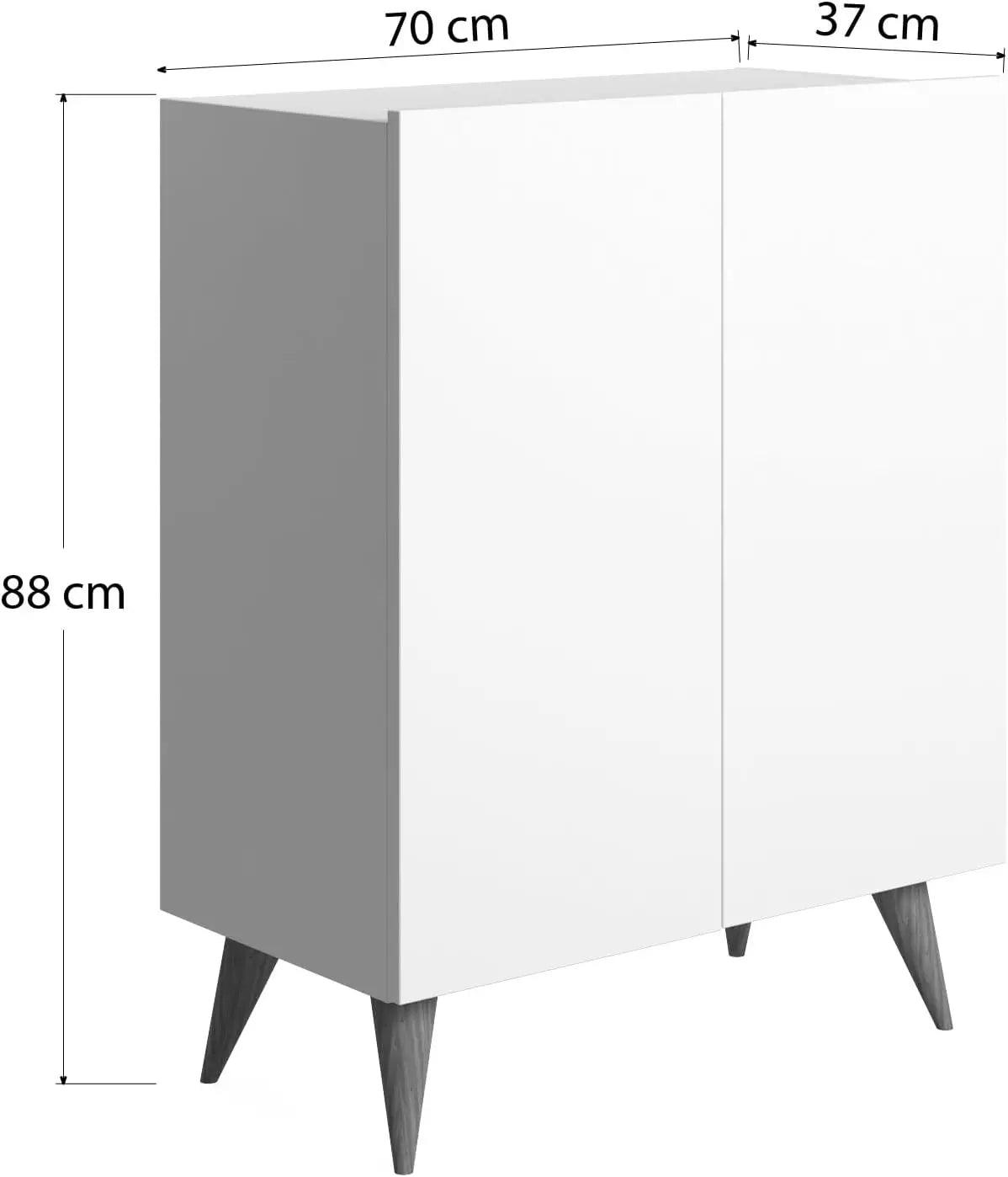 Shoe Cabinet, White, One Size - Buy Cheaply Furniture