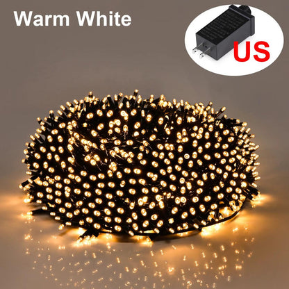 10M-100M Fairy Lights LED String Garland Christmas Light Waterproof Outdoor Indoor For Tree Street Wedding Party 2024 Decoration - Buy Cheaply Furniture