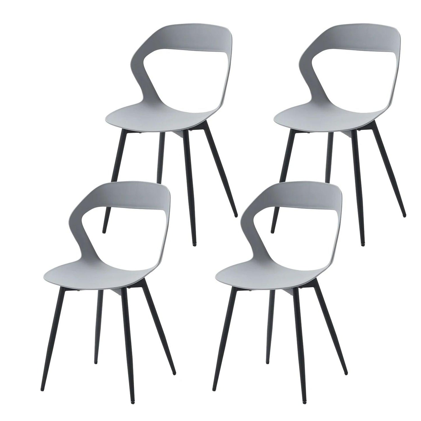 EGOONM Set of 4 Scandinavia Dining Chairs for Dining Room Furniture Chair Nordic Designer Creative Household Backrest Chairs - Buy Cheaply Furniture