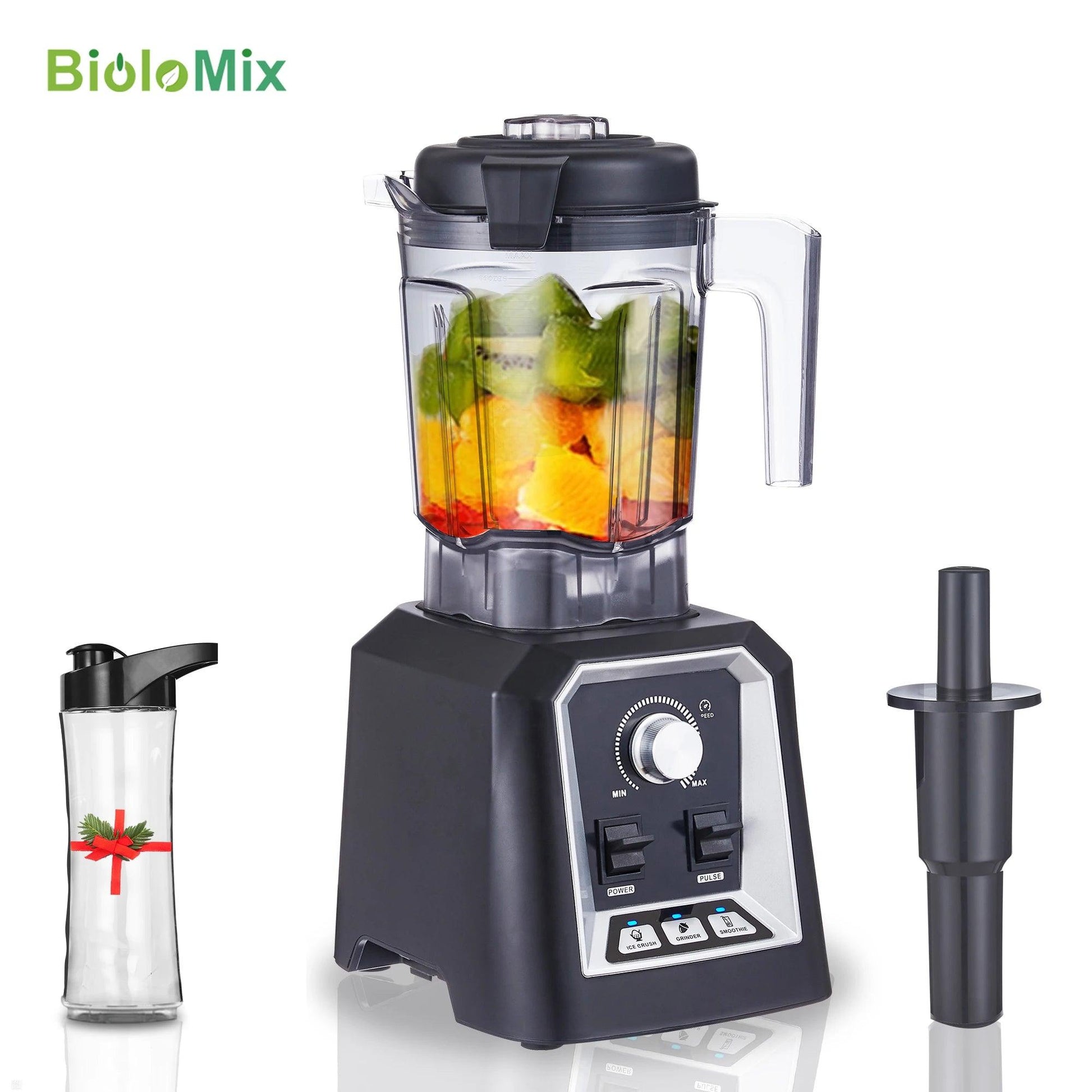 BioloMix Automatic Program Professional Kitchen Smoothie Blender BPA FREE 2L Low-profile Jar Food Mixer Juicer Ice Crusher - Buy Cheaply Furniture