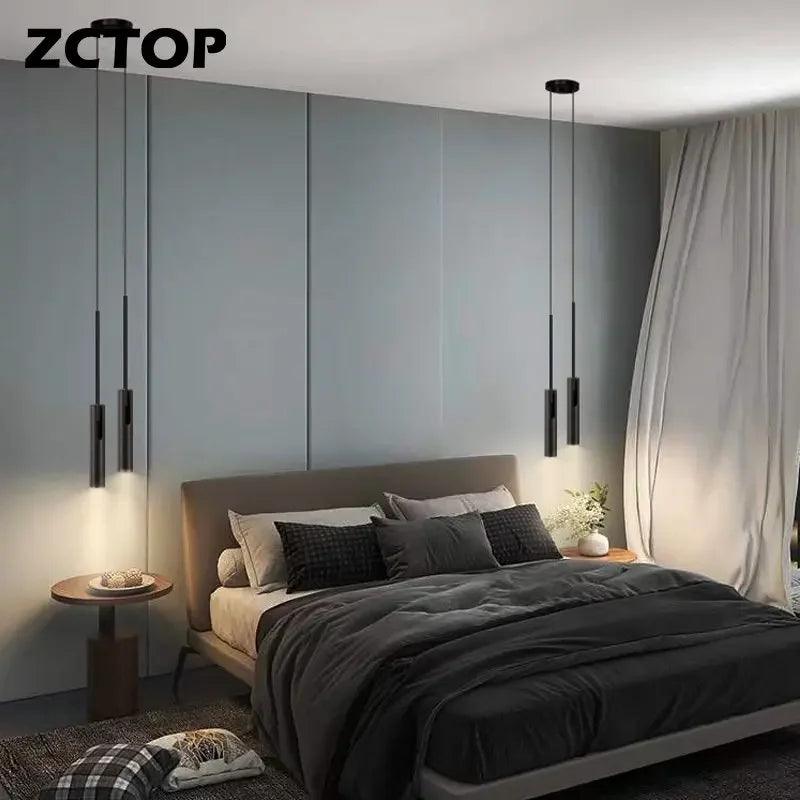 Minimalist LED Hanging Pendant Light for Bedroom Dining Room Kitchen Restaurant Decor Chandeliers Pendant Lamp Bedside Lights - Buy Cheaply Furniture