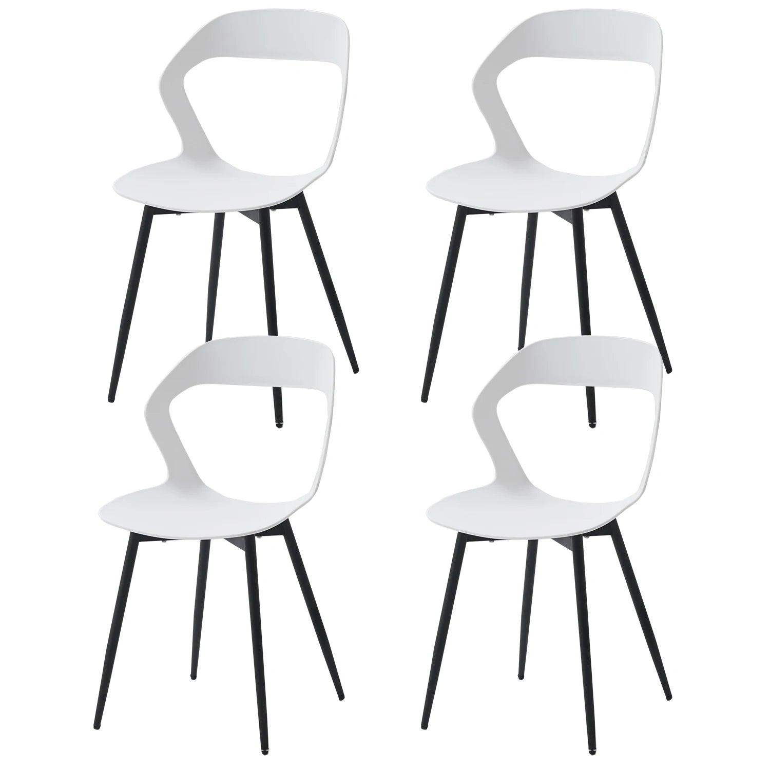 EGOONM Set of 4 Scandinavia Dining Chairs for Dining Room Furniture Chair Nordic Designer Creative Household Backrest Chairs - Buy Cheaply Furniture