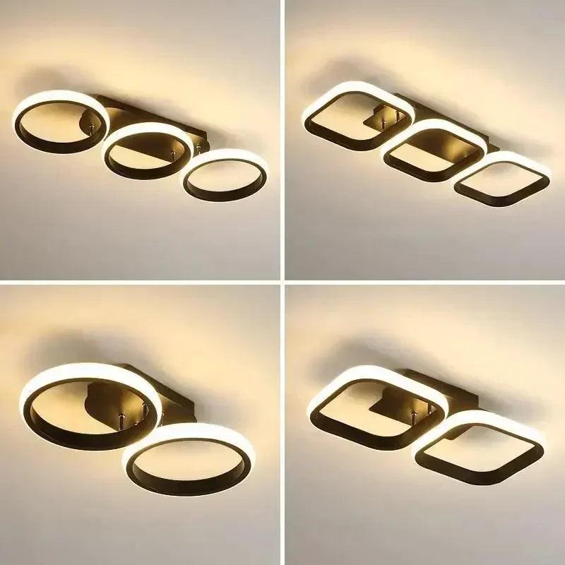 LED Modern Ceiling Lights Chandeliers for Aisle Hallway Bedroom Living Dining Room Indoor Decor Luster Ceiling Lighting Fixtures - Buy Cheaply Furniture