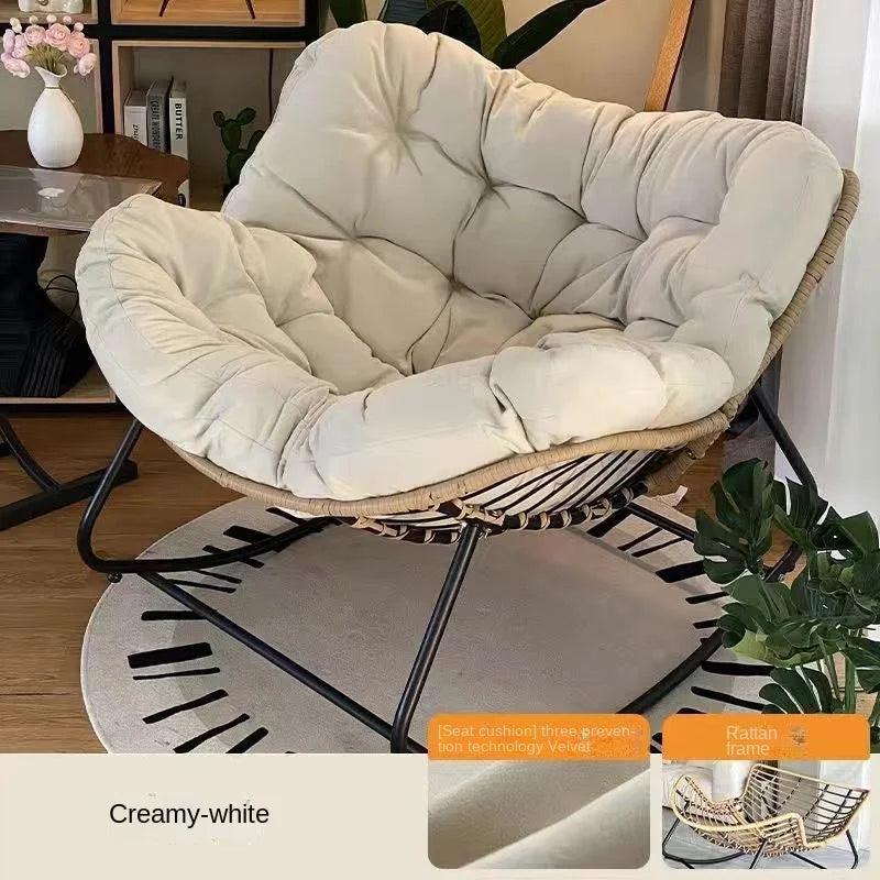 X&D Human Bird Nest Rattan Weaving Rocking Chair Leisure Sofa Home Balcony Single Lazy Sofa Rocking Chair Rattan Chair Can Sleep - Buy Cheaply Furniture