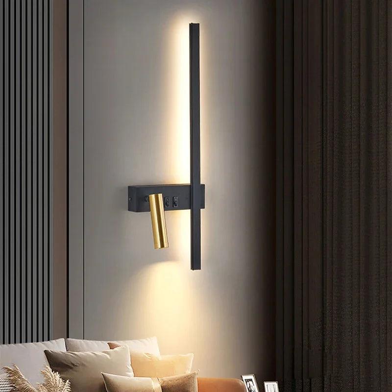 Modern Adjustable LED Wall Sconce For Bedroom Bedside Living Sofa Background Wall Lamp Luster Lighting Fixture Home Decoratioan - Buy Cheaply Furniture