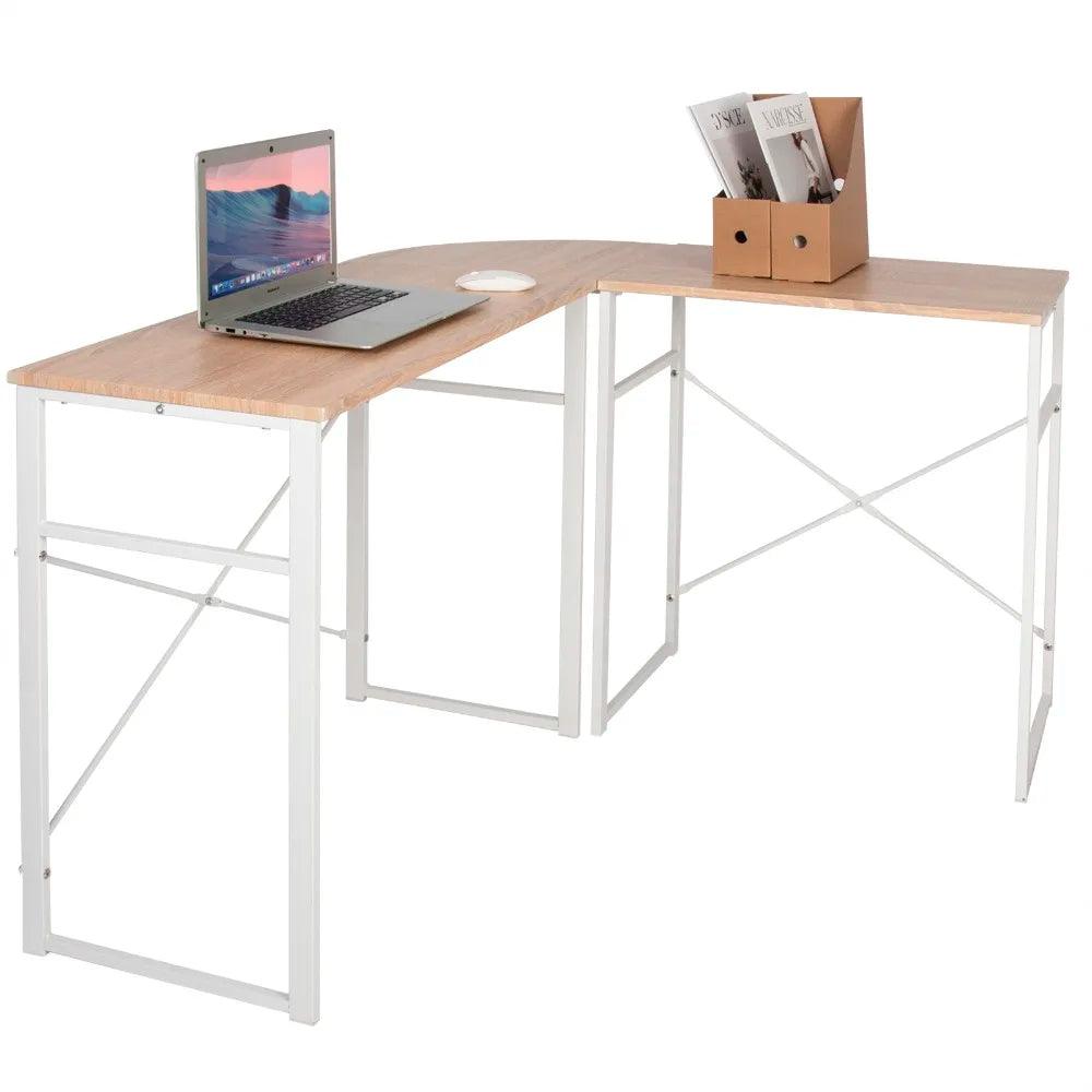 1PC Functional L-shaped Desk Corner Large PC Laptop Gaming Study Table Workstation for Office Home Furniture - Buy Cheaply Furniture