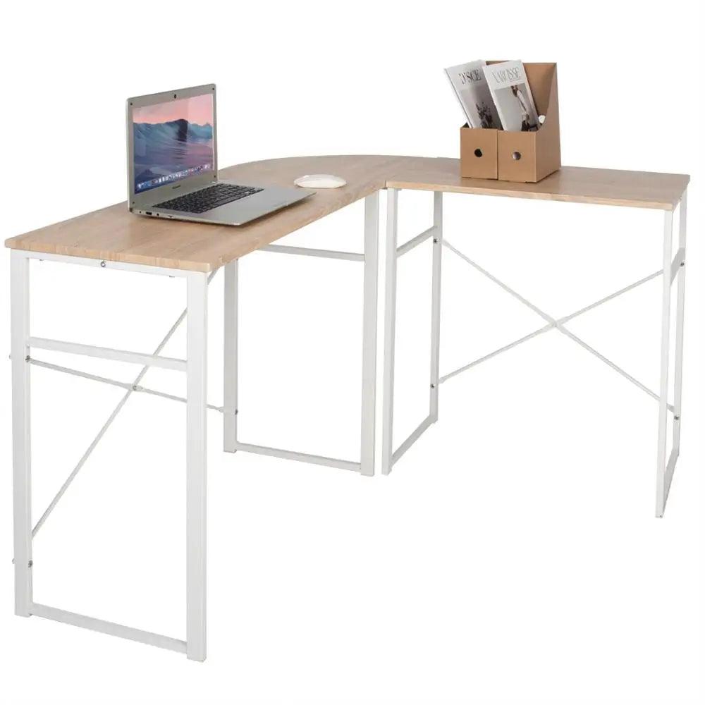 1PC Functional L-shaped Desk Corner Large PC Laptop Gaming Study Table Workstation for Office Home Furniture - Buy Cheaply Furniture