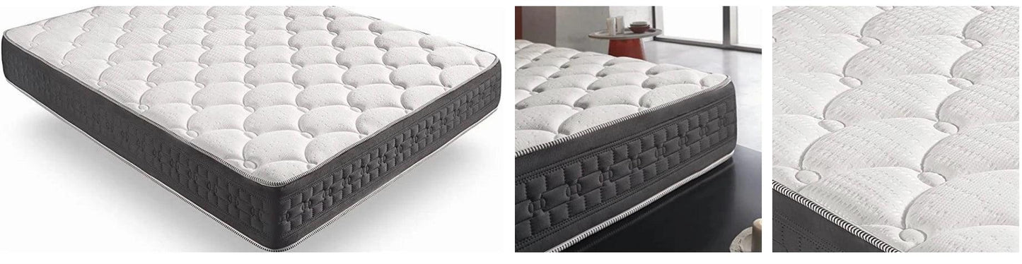 SIMPUR LOW COST, Grand Class mattress, all size, height 30 cm, 11 comfort zones, memory foam, extremely durable, temperature self regulation - Buy Cheaply Furniture