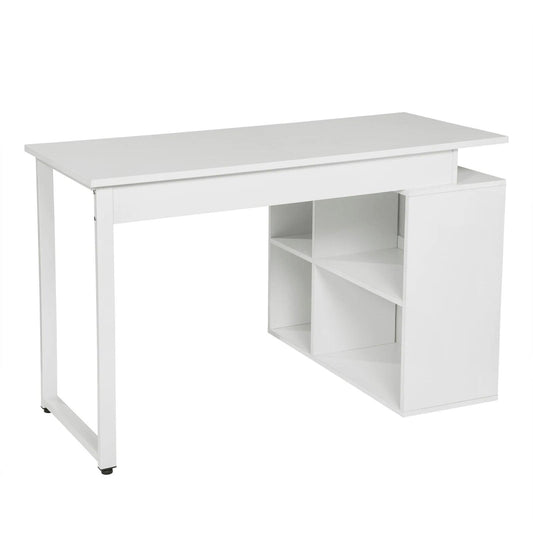 Computer Desk PC Office Table Workstation with Bookshelf Corner Gaming Table Study Writing Desk Home Office - Buy Cheaply Furniture