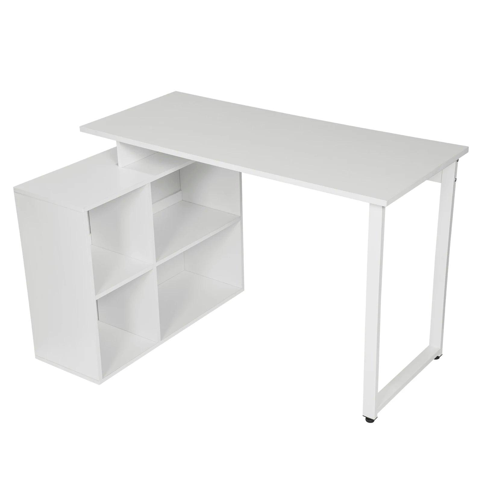 Computer Desk PC Office Table Workstation with Bookshelf Corner Gaming Table Study Writing Desk Home Office - Buy Cheaply Furniture