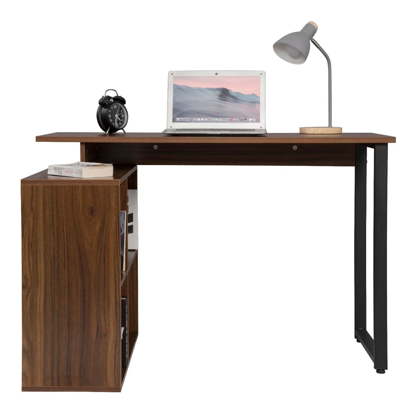 Computer Desk PC Office Table Workstation with Bookshelf Corner Gaming Table Study Writing Desk Home Office - Buy Cheaply Furniture