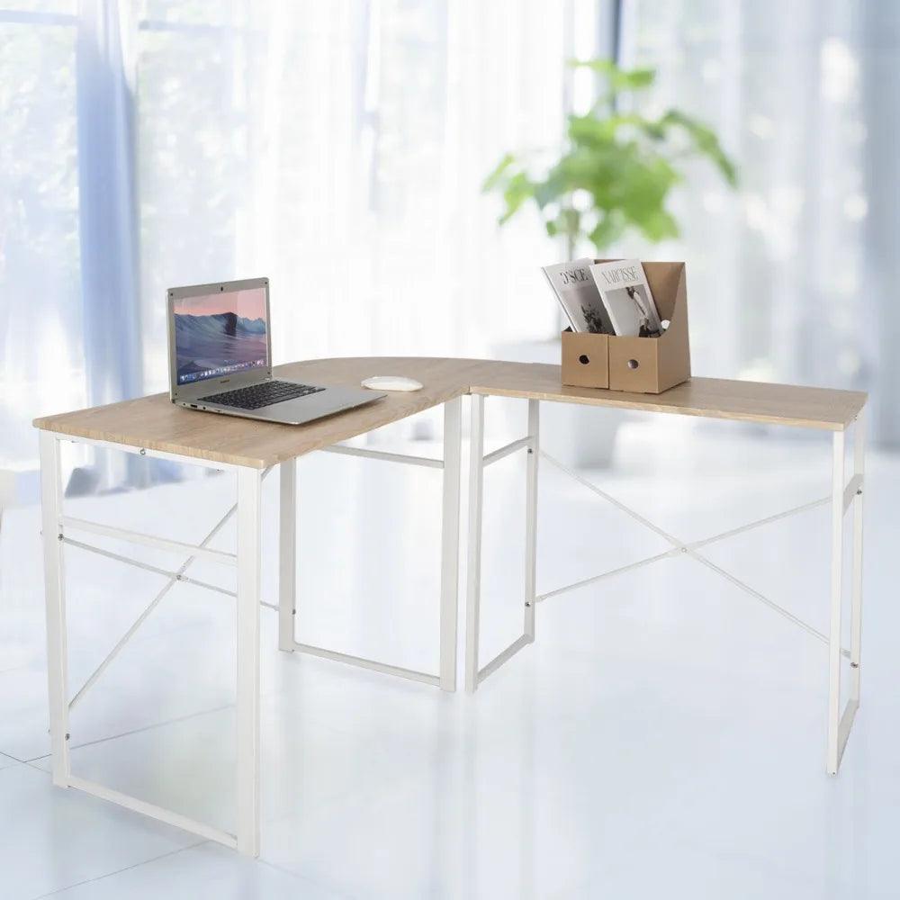 1PC Functional L-shaped Desk Corner Large PC Laptop Gaming Study Table Workstation for Office Home Furniture - Buy Cheaply Furniture