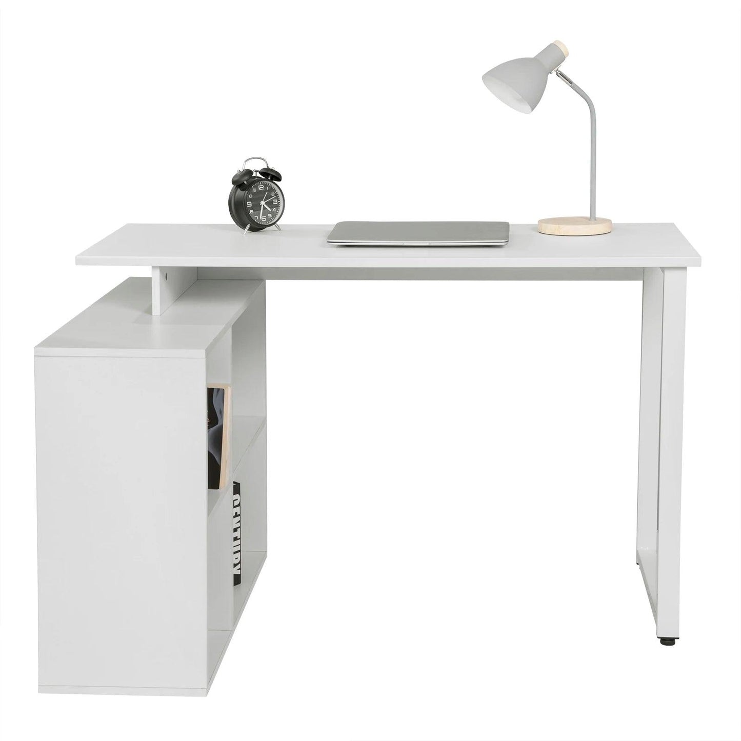 Computer Desk PC Office Table Workstation with Bookshelf Corner Gaming Table Study Writing Desk Home Office - Buy Cheaply Furniture